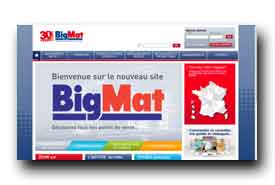 screenshot de www.bigmat.fr
