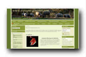 screenshot de www.espagne-gourmet.com