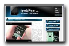 screenshot de www.frenchiphone.com